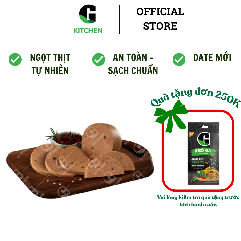 Chả Bò G Kitchen 475g [Giao HCM]