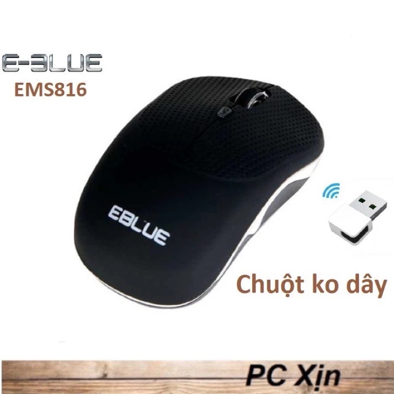 Chuột  E-BLUE EMS816B  không dây siêu nhạy, điều khiển được từ xaa | BigBuy360 - bigbuy360.vn