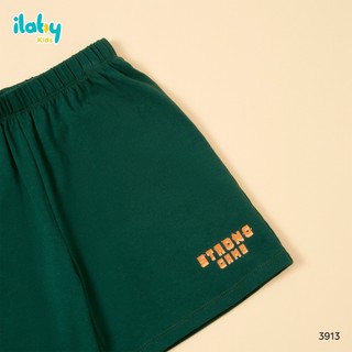 Bộ Đồ Bé Trai ILABY HCM Cotton Tự Nhiên In Khủng Long 3D, Đồ Bộ Cho Bé Đi Học, Đi Chơi Siêu Mát [3913]