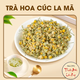 Hoa cúc la mã 1kg, trà hoa cúc Chamomile, bông nở, thơm, đẹp, dùng pha trà dưỡng nhan - Lãn Ông
