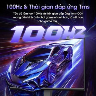 FPS Màn Hình Gaming 27 Inch 1080P FHD 100Hz – Chân Đế Nâng Hạ Xoay Dọc 16:9, Tặng Cáp HDMI