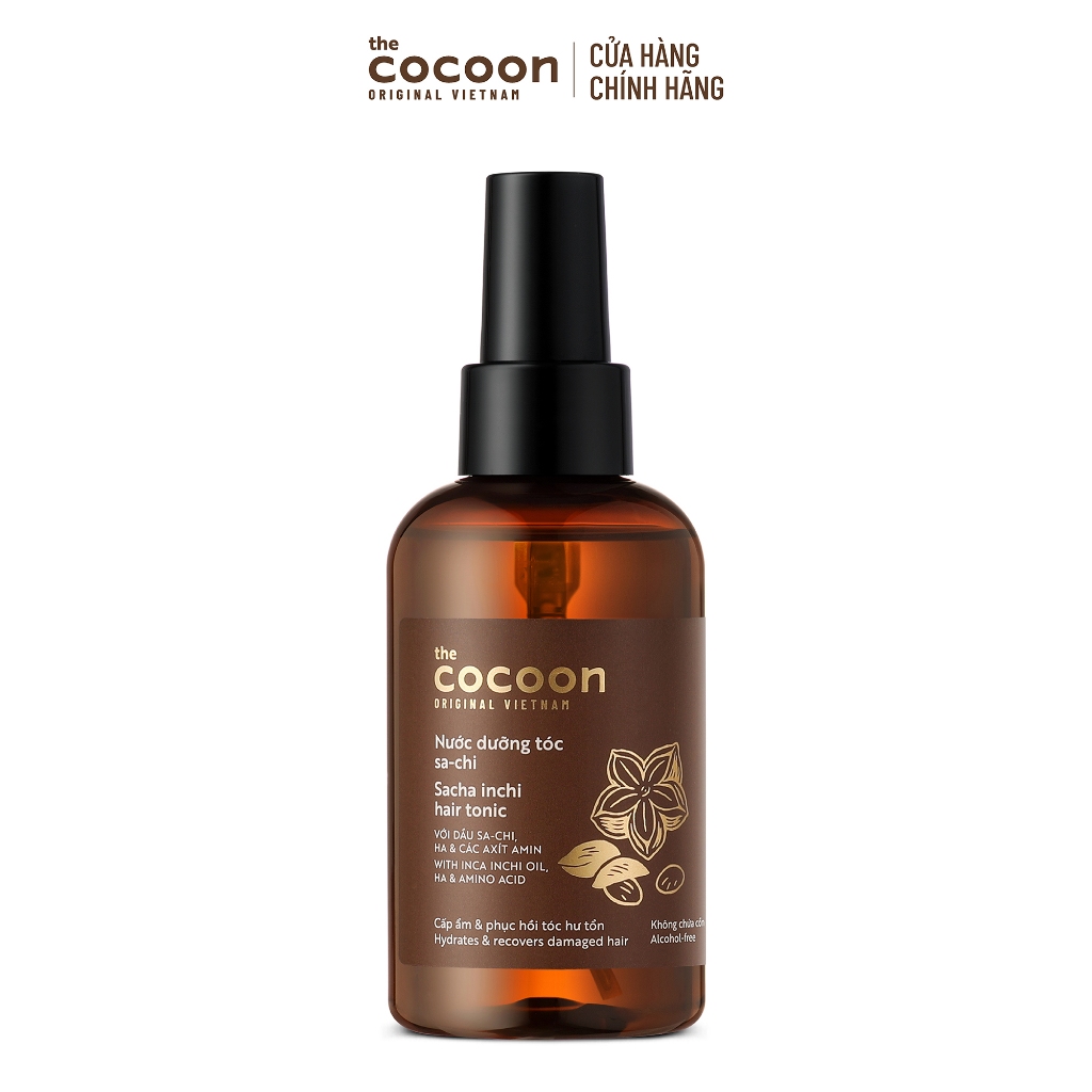 [MUA 2 GIẢM 40%] Combo 2 Nước dưỡng tóc Sa-chi Cocoon 140ml