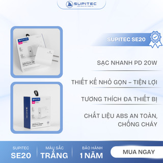 Củ sạc nhanh SUPITEC SE20