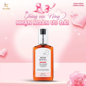 Tinh Dầu Dưỡng Tóc Raip R3 Argan Hair Oil Lovely Hương Hoa Nhài Thơm Ngọt 100ml
