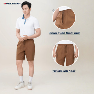 Quần Short Kaki Túi Hộp Nam Velosar LSP-60001 – Co Giãn, Năng Động, Hiện Đại