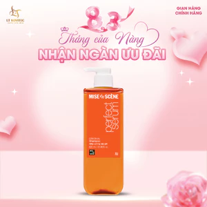 Dầu gội mise en scène 680ml Perfect Serum Original phục hồi hư tổn, giúp tóc suôn mềm, bồng bềnh
