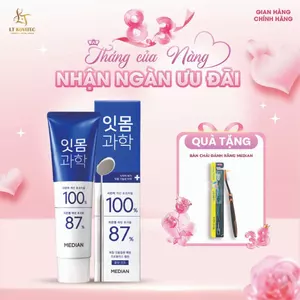 Kem Đánh Răng Median Gum Science Toothpaste Clean Mint 100%(màu xanh) Giúp Răng Chắc Khỏe - LT KOVITEC