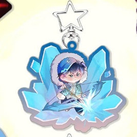 Key Boboiboy Galaxy Elementals resin blink