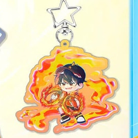 Key Boboiboy Galaxy Elementals resin blink