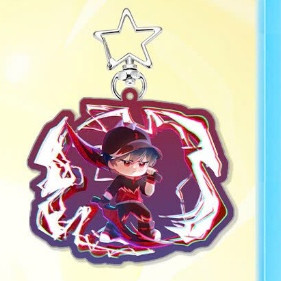 Key Boboiboy Galaxy Elementals resin blink