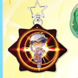 Key Boboiboy Galaxy Elementals resin blink