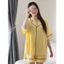 MB-SET-023 Set đồ ngủ ngắn tay kẻ sọc đậm nhạt dáng rộng Maybee Homedress