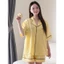 MB-SET-023 Set đồ ngủ ngắn tay kẻ sọc đậm nhạt dáng rộng Maybee Homedress