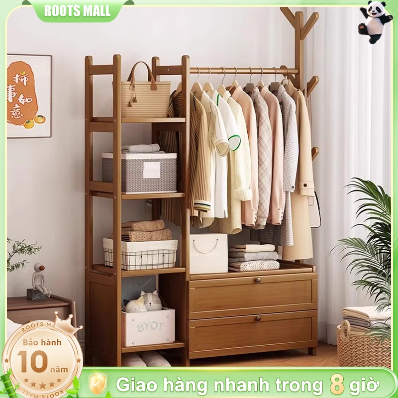 Giá Treo Quần Áo Gỗ Treo Tường Tiết Kiệm Diện Tích  Phù Hợp Phòng NgủKhách Sạn Sức Chứa Lớn Bền Đẹp