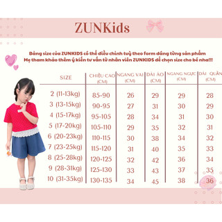 Bộ Thun Bé Gái HAPPY GIRL | Bộ Áo Thun Cotton Phối Ren + Quần Ống Xoè Giả Váy