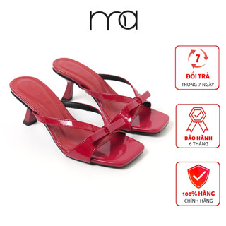 Dép Gót Nữ 7 Phân Phối Nơ 2025 MA Shoes D4725 – Sang Trọng, Dễ Mang, Dáng Đẹp Mỗi Bước Đi
