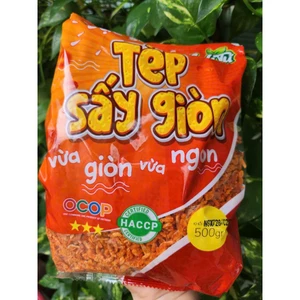 Tép sấy loại giòn Hiệu Anh Tú - Bịch 500g.