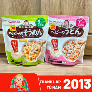 Mì Ăn Dặm Wakodo Nhật Bản Somen / Udon / Nui Cho Bé Babymall & Care