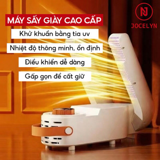 Máy Sấy Khô Giày Gấp Gọn JOCELYN Khử Mùi Hôi Tia UV Hiệu Quả Sấy Nhanh Với Chức Năng Hẹn Giờ Thông Minh