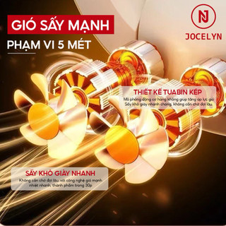 Máy Sấy Khô Giày Gấp Gọn JOCELYN Khử Mùi Hôi Tia UV Hiệu Quả Sấy Nhanh Với Chức Năng Hẹn Giờ Thông Minh