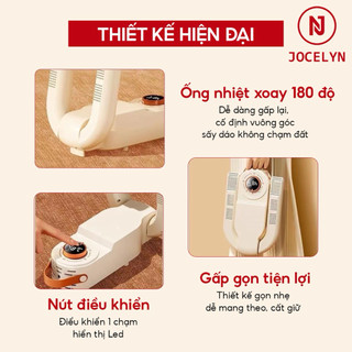 Máy Sấy Khô Giày Gấp Gọn JOCELYN Khử Mùi Hôi Tia UV Hiệu Quả Sấy Nhanh Với Chức Năng Hẹn Giờ Thông Minh