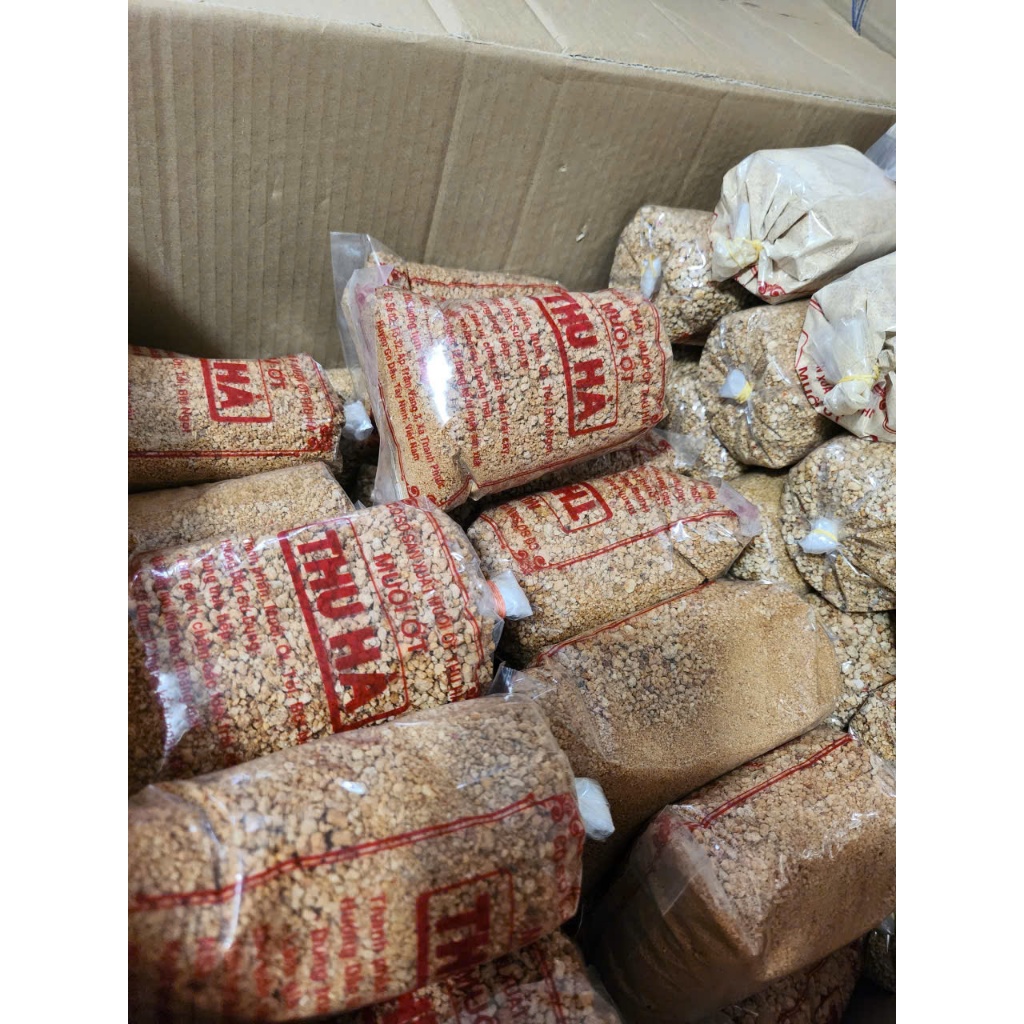 Muối Ớt Thu Hà - 500g Gốc Tây Ninh - Chay mặn đều dùng được - dùng pha muối trộn, chấm trái cây.