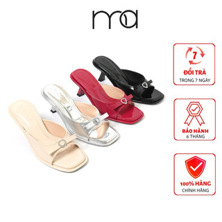 Dép Gót 7 Phân Phối Nơ Đá Hot Trend MA Shoes D4726 – Êm Chân, Chất Liệu Cao Cấp, Chống Trơn Trượt