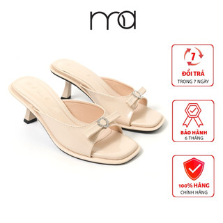 Dép Gót 7 Phân Phối Nơ Đá Hot Trend MA Shoes D4726 – Êm Chân, Chất Liệu Cao Cấp, Chống Trơn Trượt
