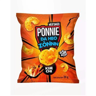 [Chọn vị] Combo 10 gói Snack Ponnie da heo zòn gói x 30gr