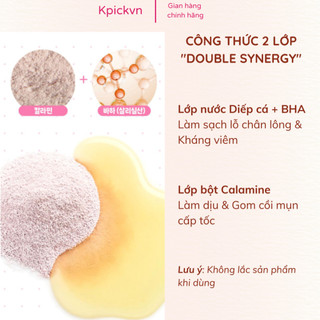 Chấm mụn Diếp cá Calamine a.Solution x Quokka Daiso Hàn Quốc 10ml - Hỗ trợ dịu da, khô đầu mụn, thuần chay lành tính