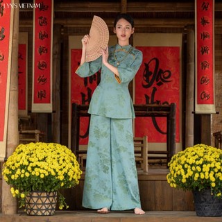 Áo bà ba – nét đẹp giản dị mà duyên dáng 🌿 	•	Mặc lên là thấy ngay sự dịu dàng của người con gái Việt