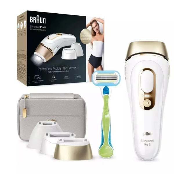 Máy triệt lông Braun Pro 5 PL5257 - 3 đầu triệt - Diệp Anh Hàng Đức