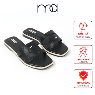 Dép Nữ Quai H Da PU Sần Cao Cấp Đế Lé Viền Nổi Bật MA Shoes D4728 – Chất Liệu Cao Cấp, Chống Trơn