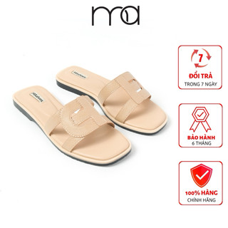 Dép Nữ Quai H Da PU Sần Cao Cấp Đế Lé Viền Nổi Bật MA Shoes D4728 – Chất Liệu Cao Cấp, Chống Trơn