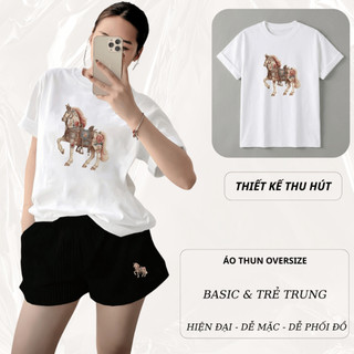 Bộ Áo Phông Nữ Chepol In Chữ, Cổ Tròn, Tay Ngắn, Phối Quần Đùi, Chất Cotton Cao Cấp (Áo Thun Trắng+Quần Đùi Đen)CP_21041