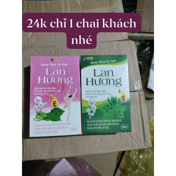 Dung dịch vệ sinh phụ nữ-Dung dịch vệ sinh trầu không, lô hội ( Cam kết chất lượng, có đầy đủ giấy tờ ). Chai 100ml