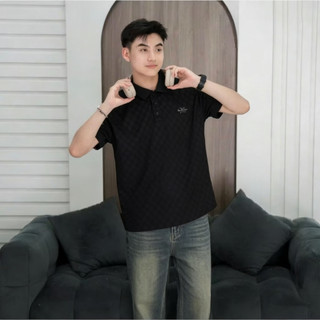Ao Polo Nam Mùa Hè Chất Vải Dày Mềm Mại Co Giãn, Áo Thun Tay Ngắn Định Hình