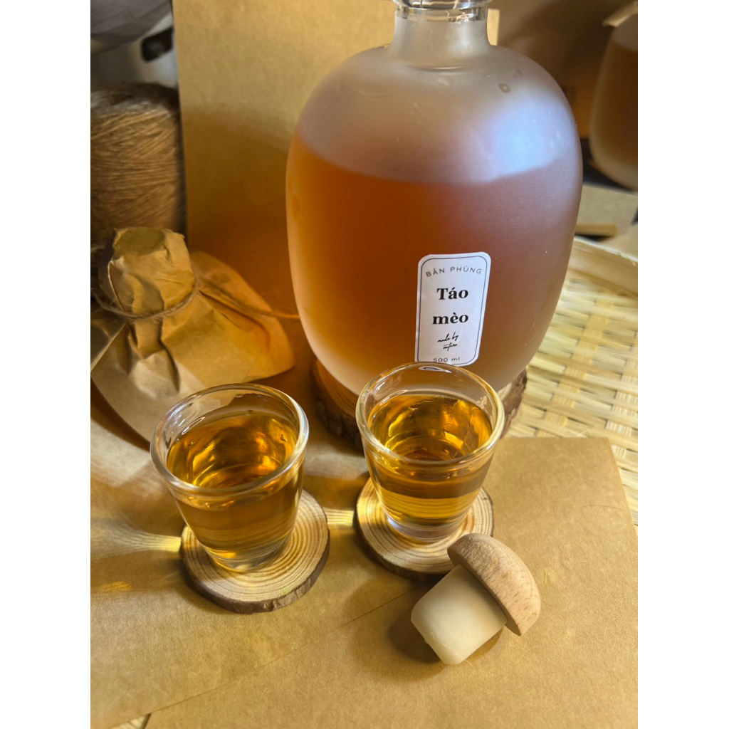 Bản Phùngg- Táo Meo Thủ Công Đặc Sản Tây Bắc , Chai Thuỷ Tinh 500ml