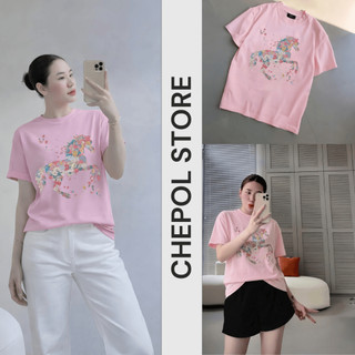 Áo Thun Nữ Chepol In Hình Cô Bé Dễ Thương, Áo Phông Chất Cotton Co Giãn 2 chiều Cao Cấp, Thoáng Mát, Có Bigsize-CP_20280