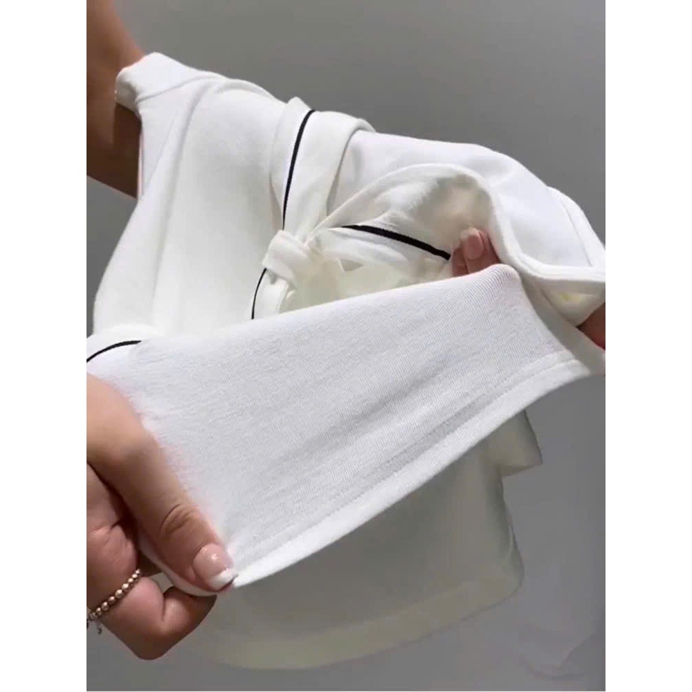 Áo Cộc Tay Nữ Cổ V Thanhhuyen clothings Áo Cổ V Thiết Kế Thắt Nơ Tiểu Thư Tôn Dáng Đi Chơi Dạo Phố Xinh Xắn (B522)