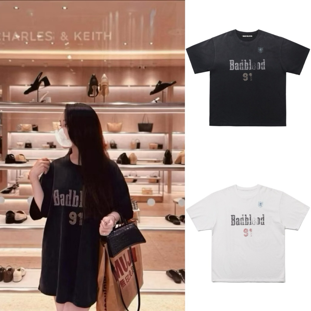 Áo phông badblood dáng unisex