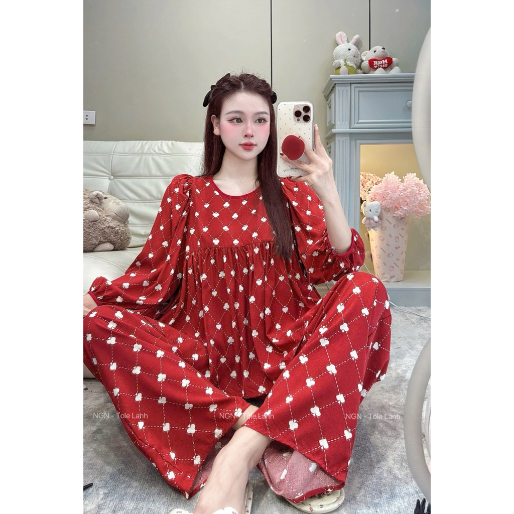 Tole Babydoll Tay Lửng ( trừ hao rút là mặc dưới khuỷu tay tí ) Nhà NGN 2da Xịn