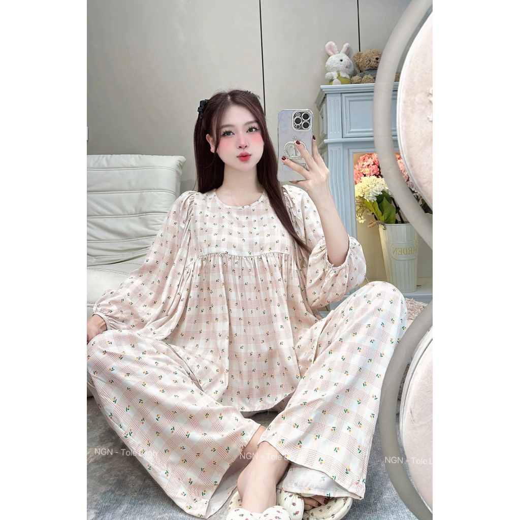 Tole Babydoll Tay Lửng ( trừ hao rút là mặc dưới khuỷu tay tí ) Nhà NGN 2da Xịn
