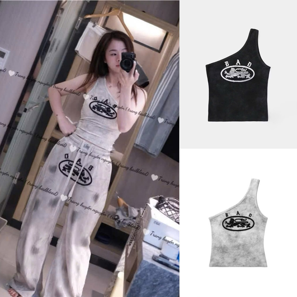 Áo loang lệch vai badblood