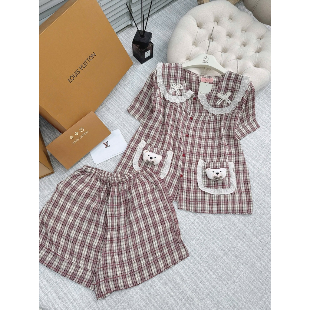 Đùi Đũi Nhung Mềm Mịn Mát Nhà Lyly ( 40-62kg )