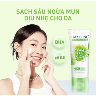 Sữa Rửa Mặt Ngừa Mụn Hazeline 100g