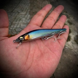 Mồi MINOW HR V98F chuyên câu lure cá chẽm măng nhồng , mú ngựa nam Hoàng Đế và nhiều loại cá khác 9.8cm/10.5g Hộp 5 Con