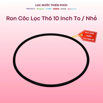 Ron Cốc Lọc Thô 10 Inch - Gioăng Cao Su Ly Lọc Thô 10 Inch