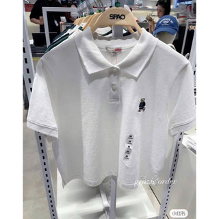 Áo POLO Trắng CỘC THÊU LOGO