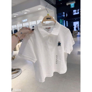Áo POLO Trắng CỘC THÊU LOGO